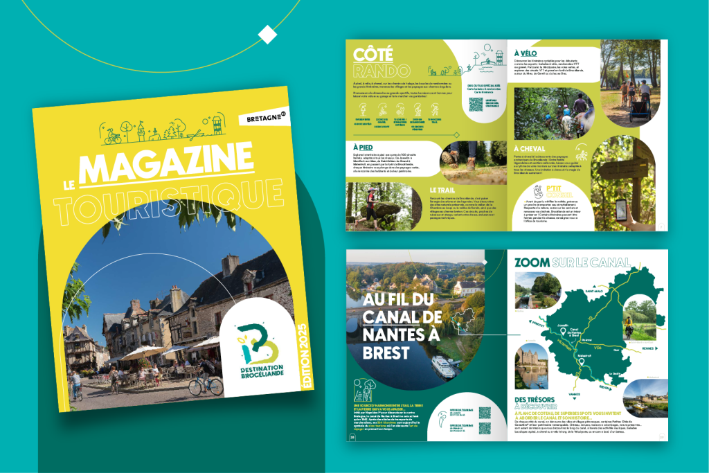 Magazine touristique 2025 de Destination Brocéliande