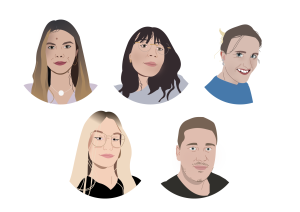 Portraits en illustration digitale